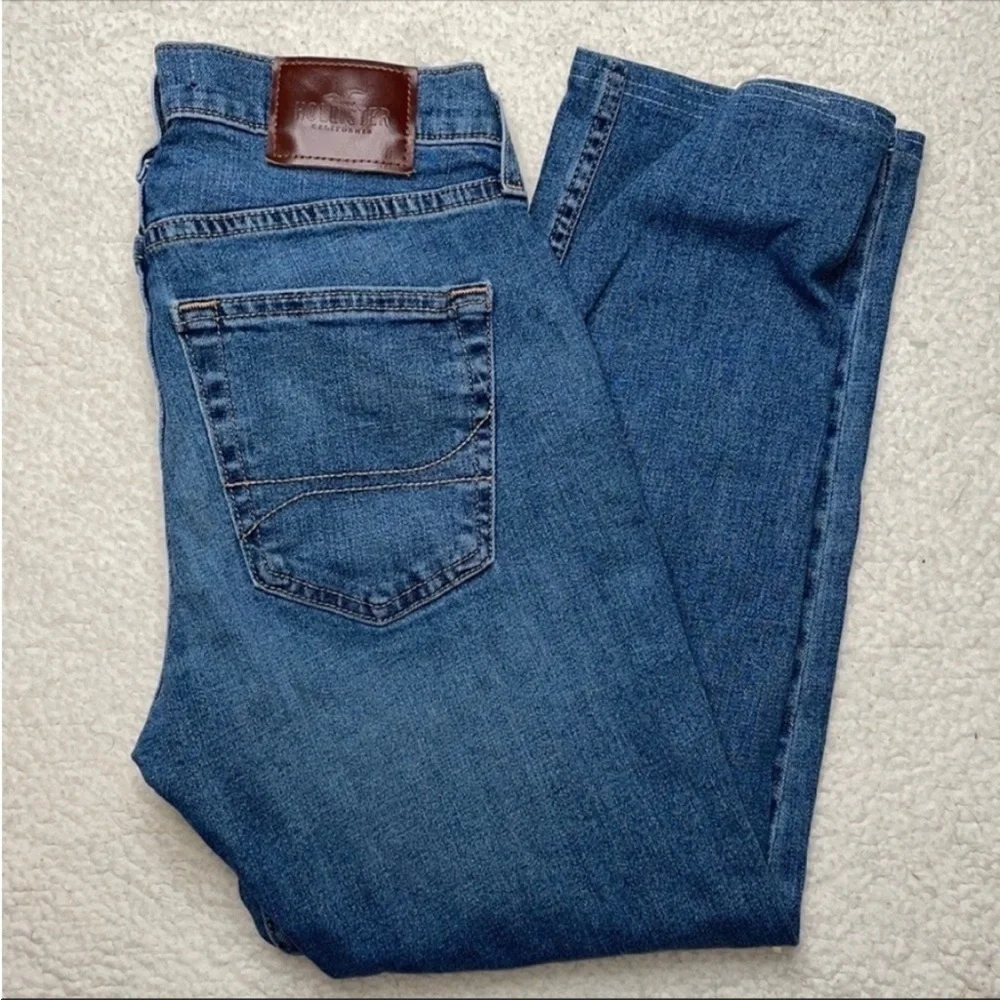 Hollister Jeans Denim Slim Straight Epic Flex Size 28 x 25